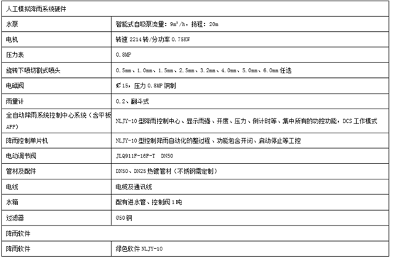 YLJY-10-01 便攜式人工模擬降雨系統(tǒng)